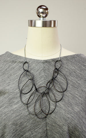 Melissa necklace in steel - sample sale