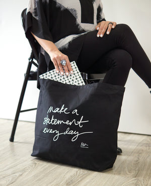 make a statement every day tote bag