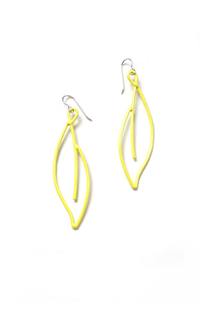 Verdoyante Earrings in Bright Yellow - sample sale