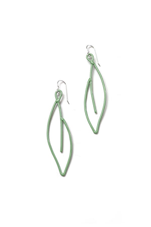 Verdoyante Earrings in Pale Green - sample sale